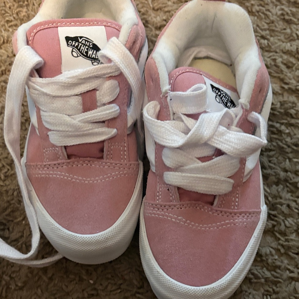 Vans Kids Sneakers in Pink and White